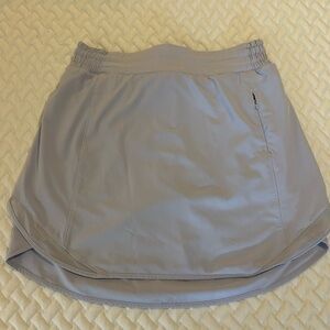 Lululemon Hotty Hot High-Rise Skirt Long, size 8 pastel blue - great condition!